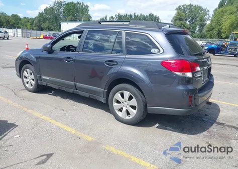 2011 Subaru Outback 3.6R Limited из США, поврежденный, VIN 4S4BRELC1B2352802